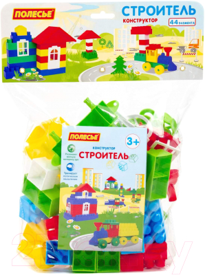 Конструктор Полесье Строитель Мини / 2952 - фото