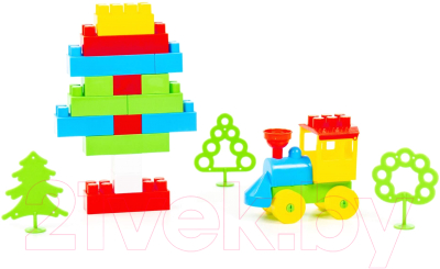 Конструктор Полесье Строитель Мини / 2952