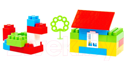 Конструктор Полесье Строитель Мини / 2952