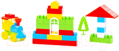 Конструктор Полесье Строитель Мини / 2952