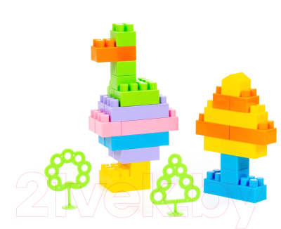 Конструктор Полесье Строитель Малый / 0590