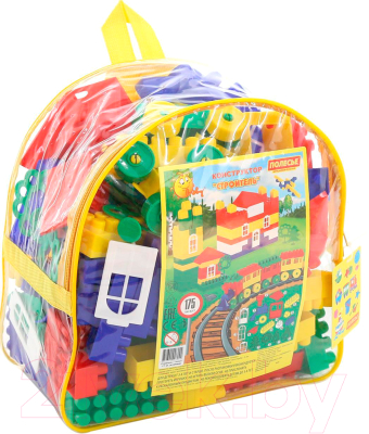 Конструктор Полесье Строитель Гигант / 8022 - фото