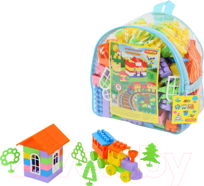 Конструктор Полесье Строитель Гигант / 8022