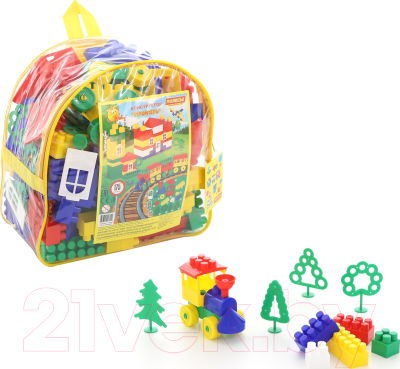 Конструктор Полесье Строитель Гигант / 8022