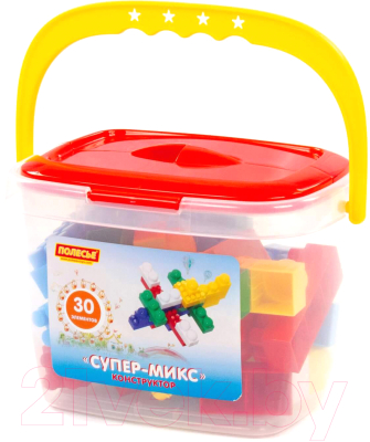 Конструктор Полесье Супер-Микс / 51578 - фото