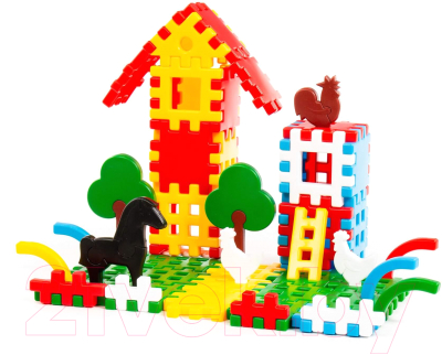 Конструктор Полесье Фермер / 4864