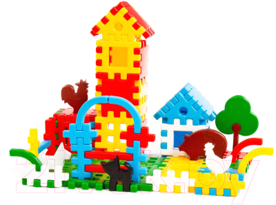 Конструктор Полесье Фермер / 4864