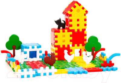 Конструктор Полесье Фермер / 4864