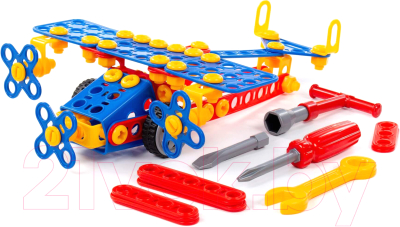 Конструктор Полесье Изобретатель. Самолет №2 / 55019