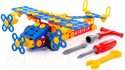 Конструктор Полесье Изобретатель. Самолет №2 / 55019