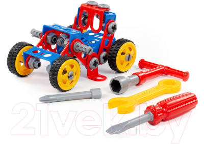 Конструктор Полесье Изобретатель. Квадроцикл №1 / 55057