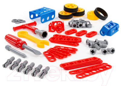 Конструктор Полесье Изобретатель. Квадроцикл №1 / 55057