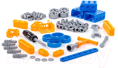 Конструктор Полесье Изобретатель. Трактор-погрузчик №1 / 55064