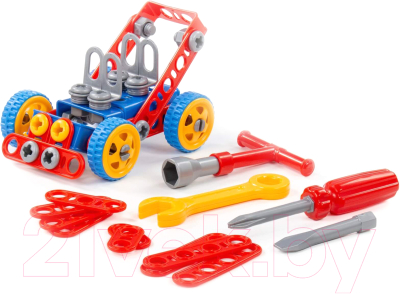 Конструктор Полесье Изобретатель. Автомобиль №1 / 55071