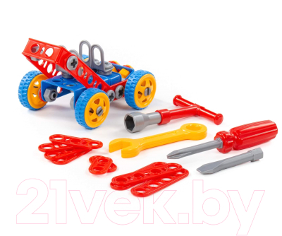 Конструктор Полесье Изобретатель. Автомобиль №1 / 55071