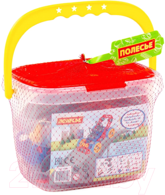 Конструктор Полесье Изобретатель. Автомобиль №1 с шуруповертом / 58096