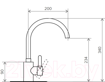 Смеситель Polygran Элара