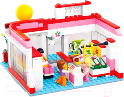 Конструктор Sluban Супермаркет / M38-B0529 - фото