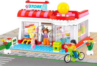 Конструктор Sluban Супермаркет / M38-B0529