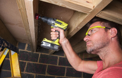 Аккумуляторная дрель-шуруповерт Ryobi R18PD3-0 (5133002888)