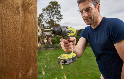 Аккумуляторная дрель-шуруповерт Ryobi R18PD3-0 (5133002888)