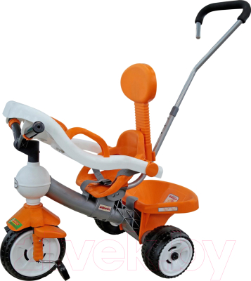 Трехколесный велосипед с ручкой Полесье Дидактик / 46345 - фото