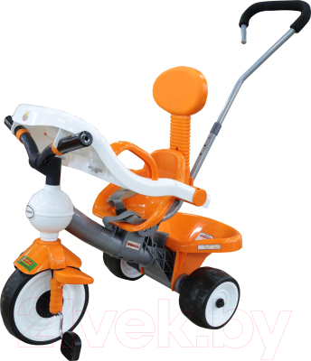 Трехколесный велосипед с ручкой Полесье Дидактик №2 / 46376 - фото