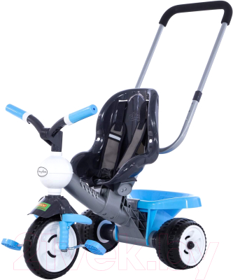 Трехколесный велосипед с ручкой Полесье Амиго / 46413 - фото