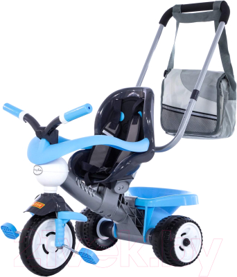 Трехколесный велосипед с ручкой Полесье Амиго / 46659 - фото