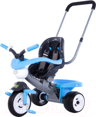 Трехколесный велосипед с ручкой Полесье Амиго / 46703 - фото