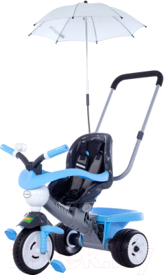 Трехколесный велосипед с ручкой Полесье Амиго / 46895 - фото