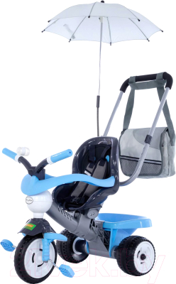 Трехколесный велосипед с ручкой Полесье Амиго / 46901 - фото