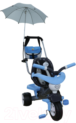 Трехколесный велосипед с ручкой Полесье Амиго №3 / 46949 - фото