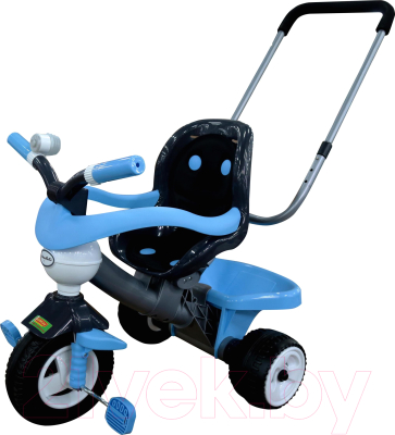 Трехколесный велосипед с ручкой Полесье Амиго №3 / 46833 - фото