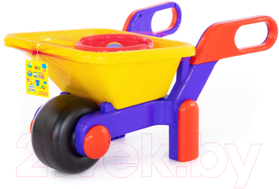 Тележка с игрушками для песочницы Полесье №455 / 41838
