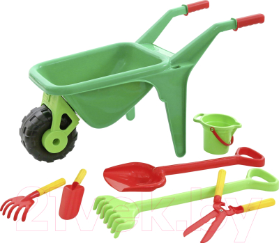 Тачка игрушечная Полесье №454 / 41722 - фото