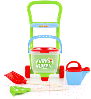Тележка с инструментами игрушечная Полесье №395 Ever Green / 38418