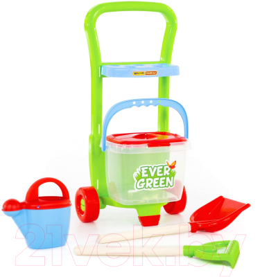 Тележка с инструментами игрушечная Полесье №395 Ever Green / 38418