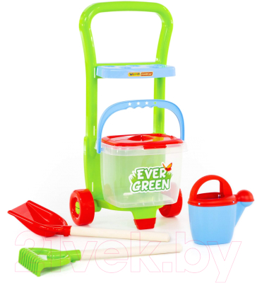 Тележка с инструментами игрушечная Полесье №395 Ever Green / 38418