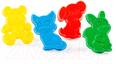 Набор формочек для песочницы Полесье 7179 - фото