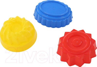 Набор формочек для песочницы Полесье 39224 - фото