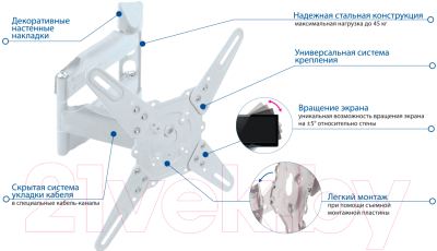 Кронштейн для телевизора Kromax Atlantis-40