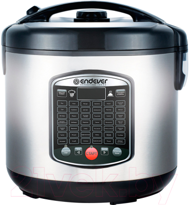 Мультиварка Endever Vita 90 (черный/сталь) - фото