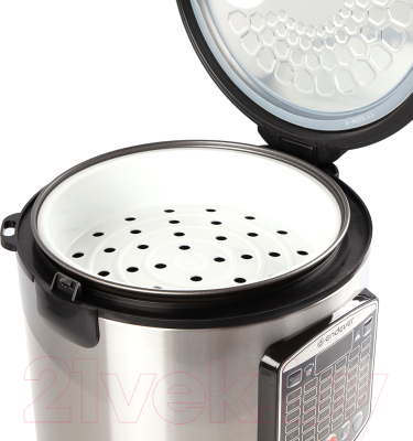 Мультиварка Endever Vita 90 (черный/сталь)