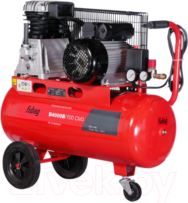 Воздушный компрессор Fubag B4000B/100 CM3 - фото