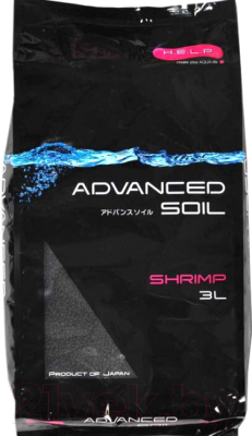 Грунт для аквариума Aquael Advanced Soil Shrimp 3L / 243874 - фото