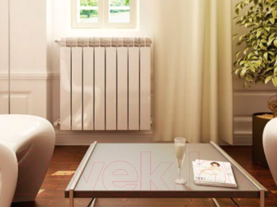 Радиатор биметаллический Rommer Optima Bm 500 (6 секций)