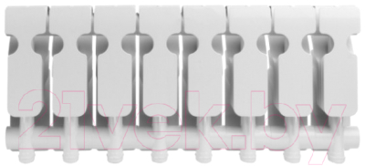 Радиатор алюминиевый Rommer Plus 200 (2 секции)