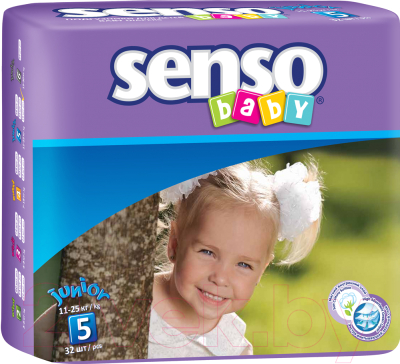 Подгузники детские Senso Baby Junior 5 - фото