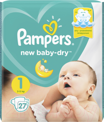 Подгузники детские Pampers New Baby-Dry 1 Newborn